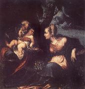 Sofonisba Anguisciola The Sacred Family oil on canvas